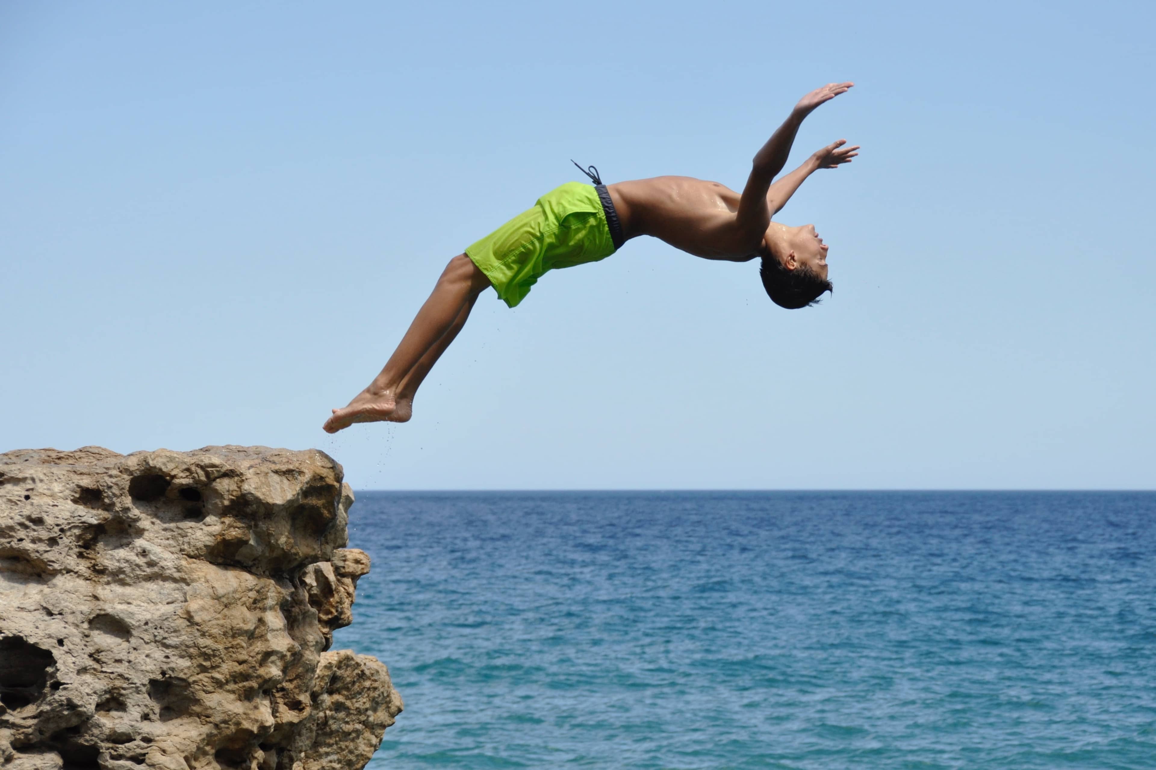 Cliff Jumping