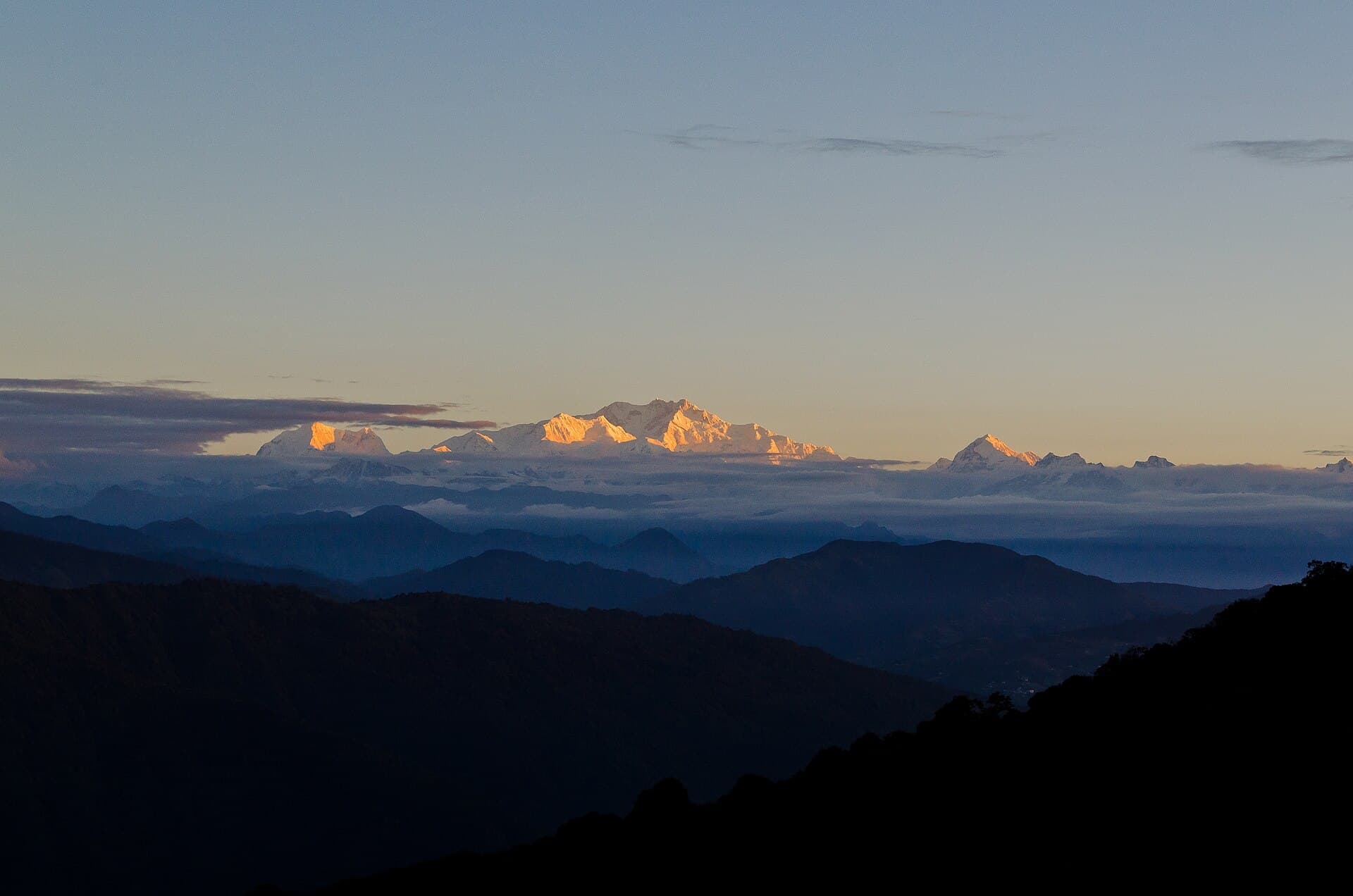 Darjeeling travel landscape, view 2
