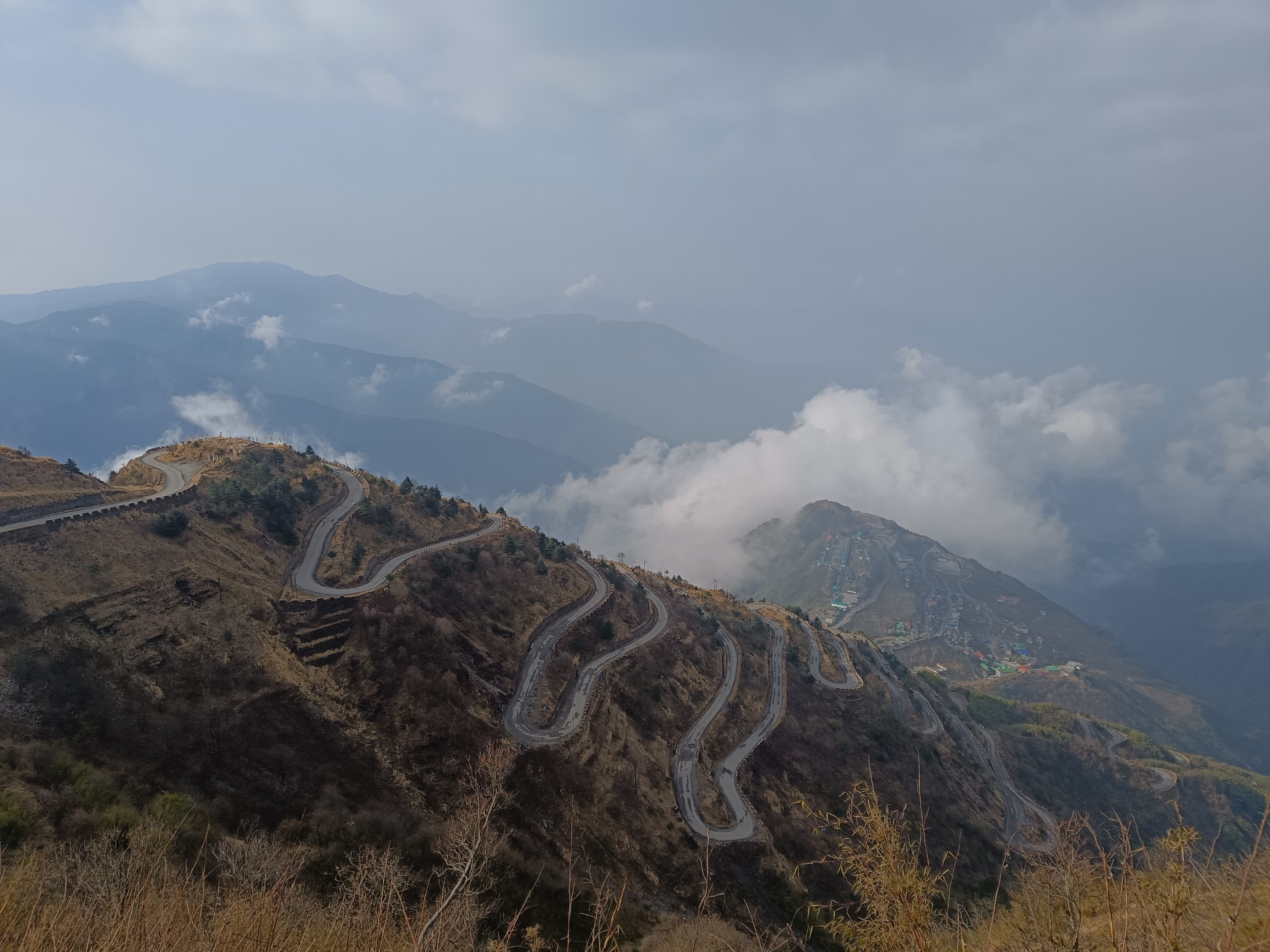 Sikkim travel landscape, view 2
