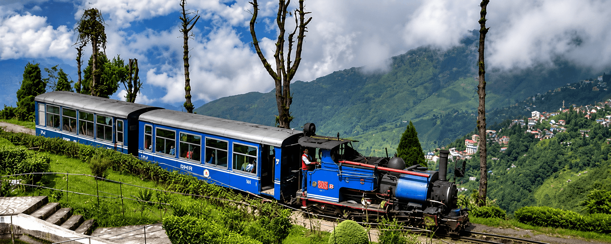 Darjeeling travel landscape, view 5
